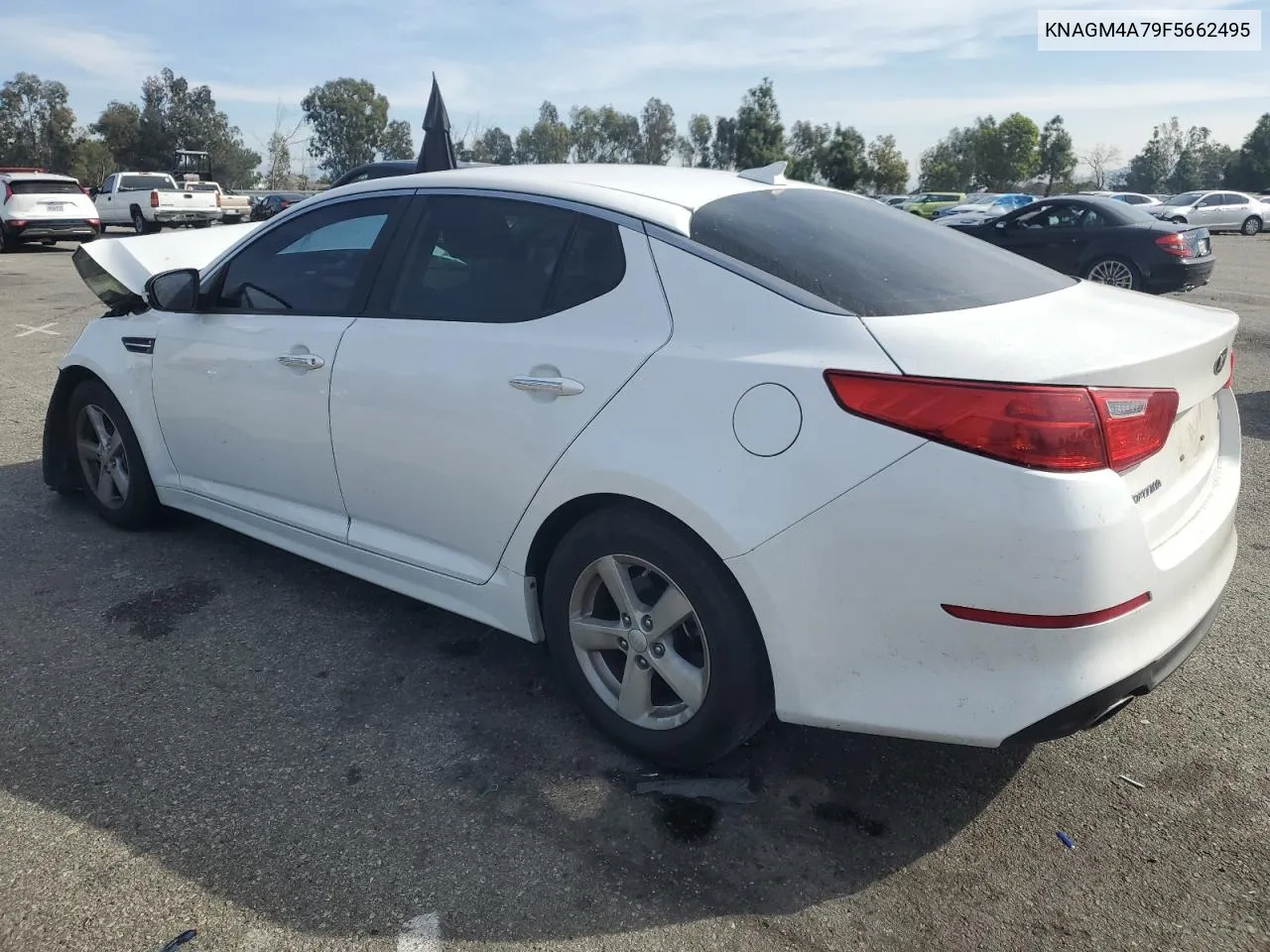 2015 Kia Optima Lx VIN: KNAGM4A79F5662495 Lot: 81572114