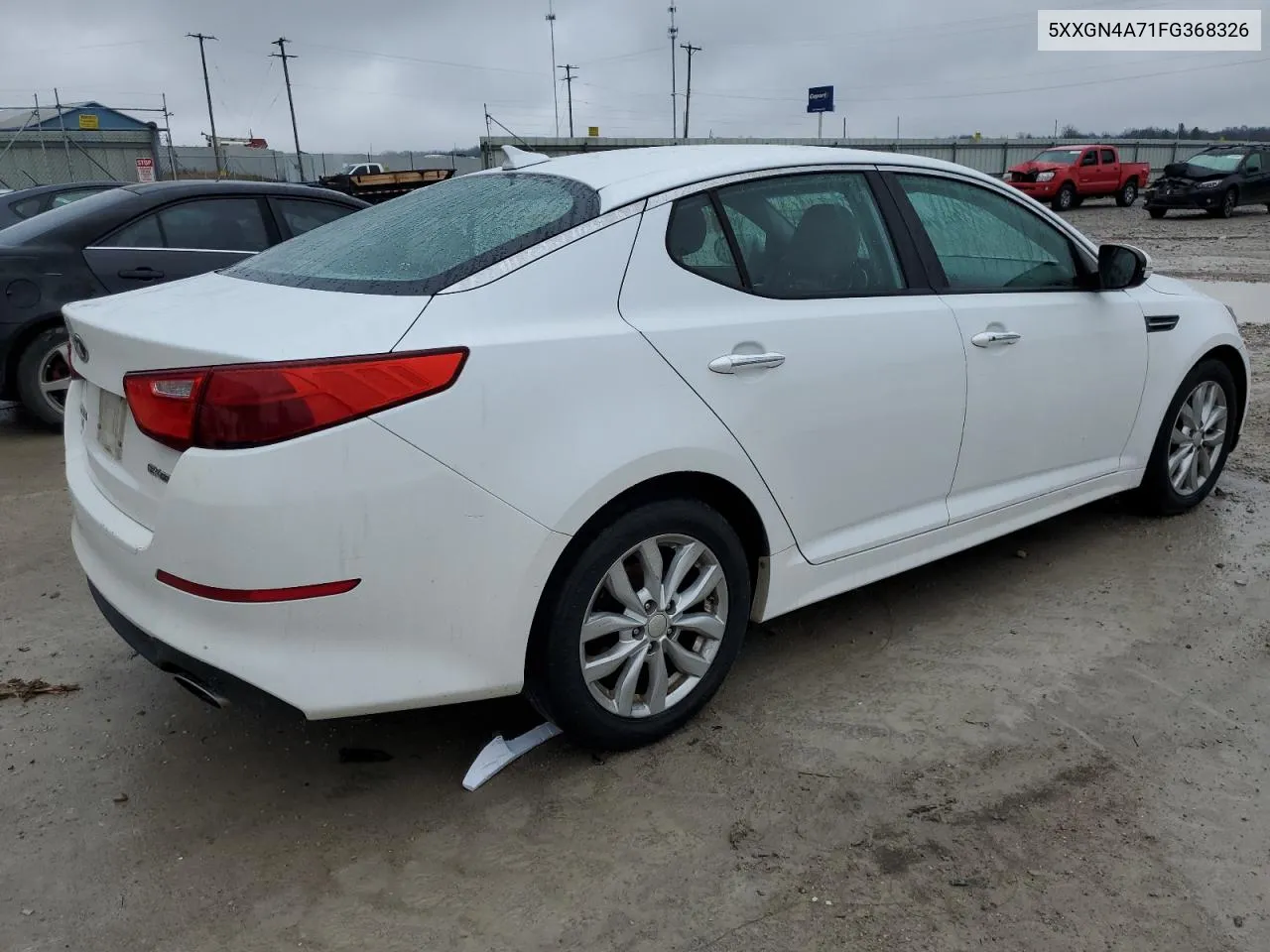 2015 Kia Optima Ex VIN: 5XXGN4A71FG368326 Lot: 81942263