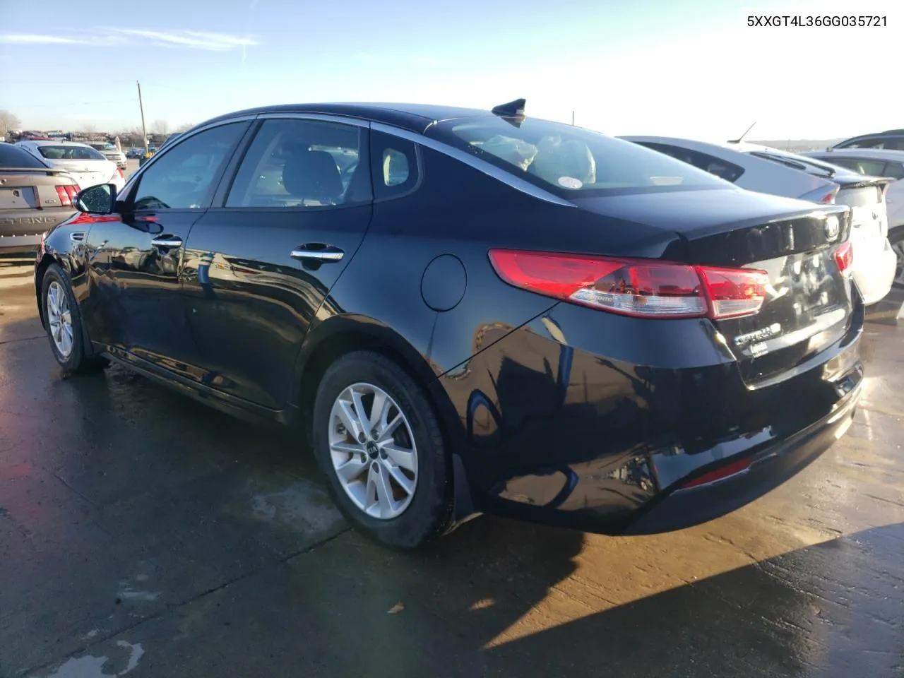 2016 Kia Optima Lx VIN: 5XXGT4L36GG035721 Lot: 44373584