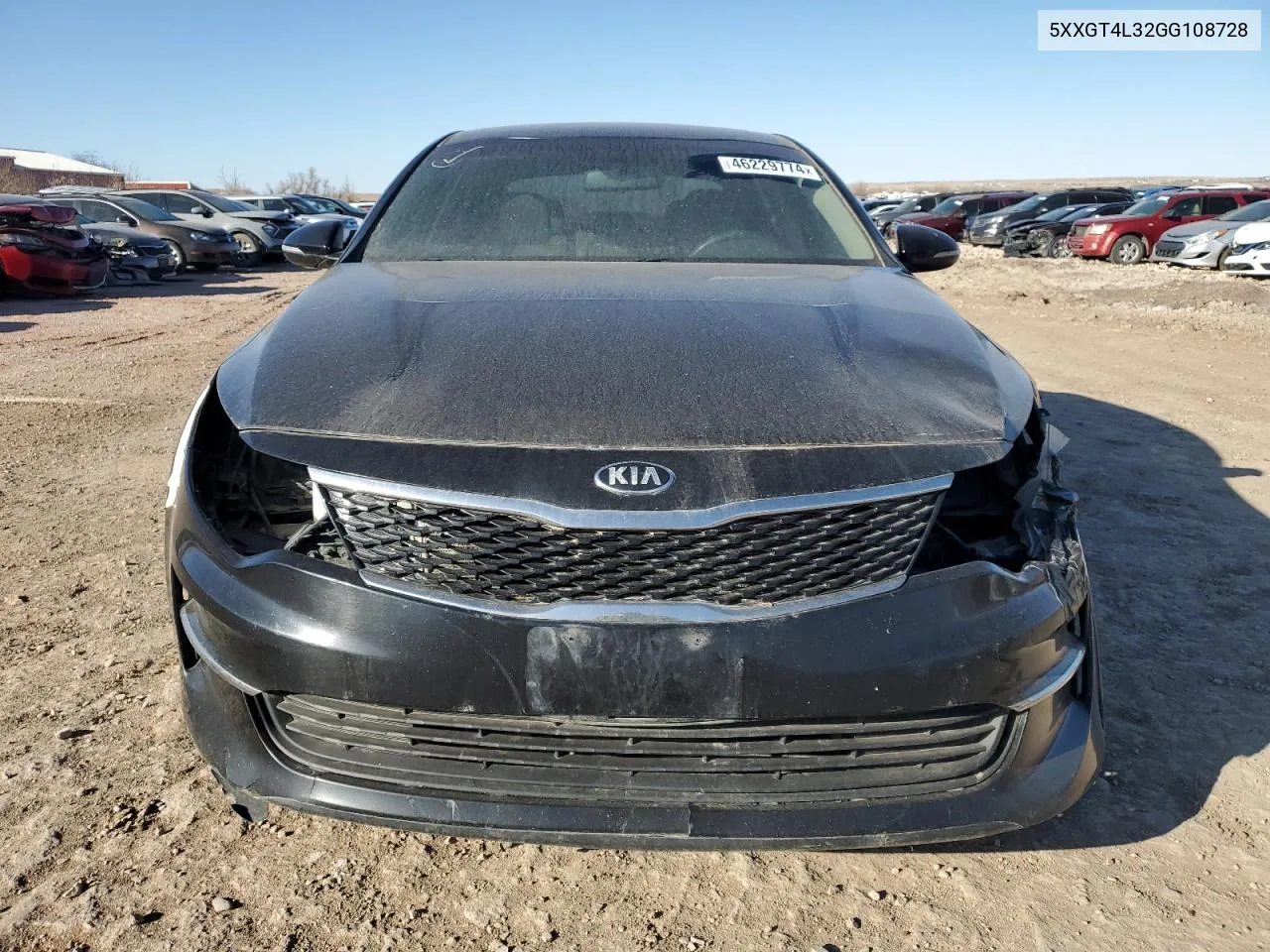 2016 Kia Optima Lx VIN: 5XXGT4L32GG108728 Lot: 46229774