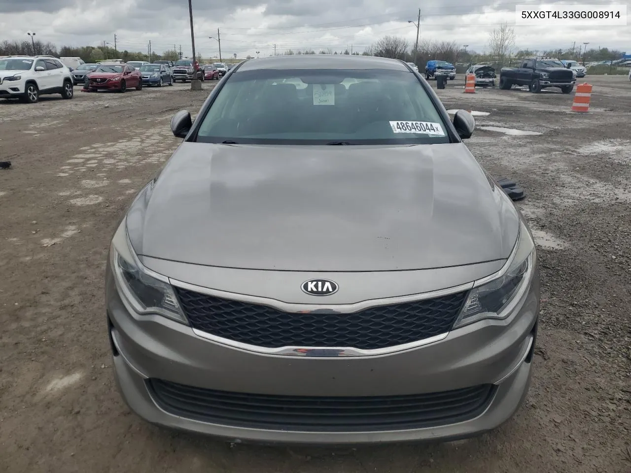 2016 Kia Optima Lx VIN: 5XXGT4L33GG008914 Lot: 48646044