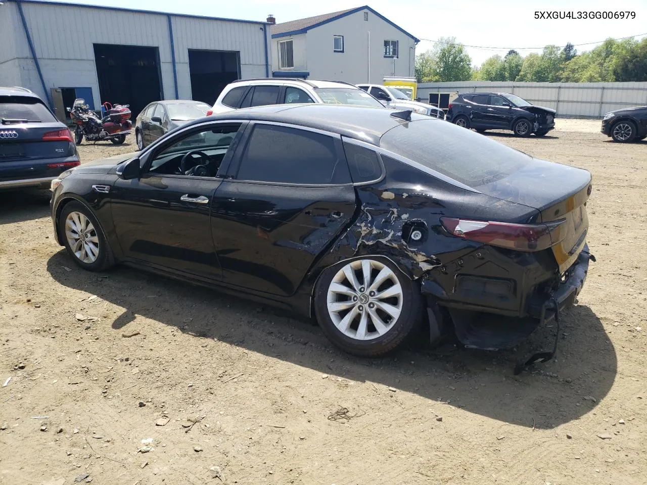 5XXGU4L33GG006979 2016 Kia Optima Ex