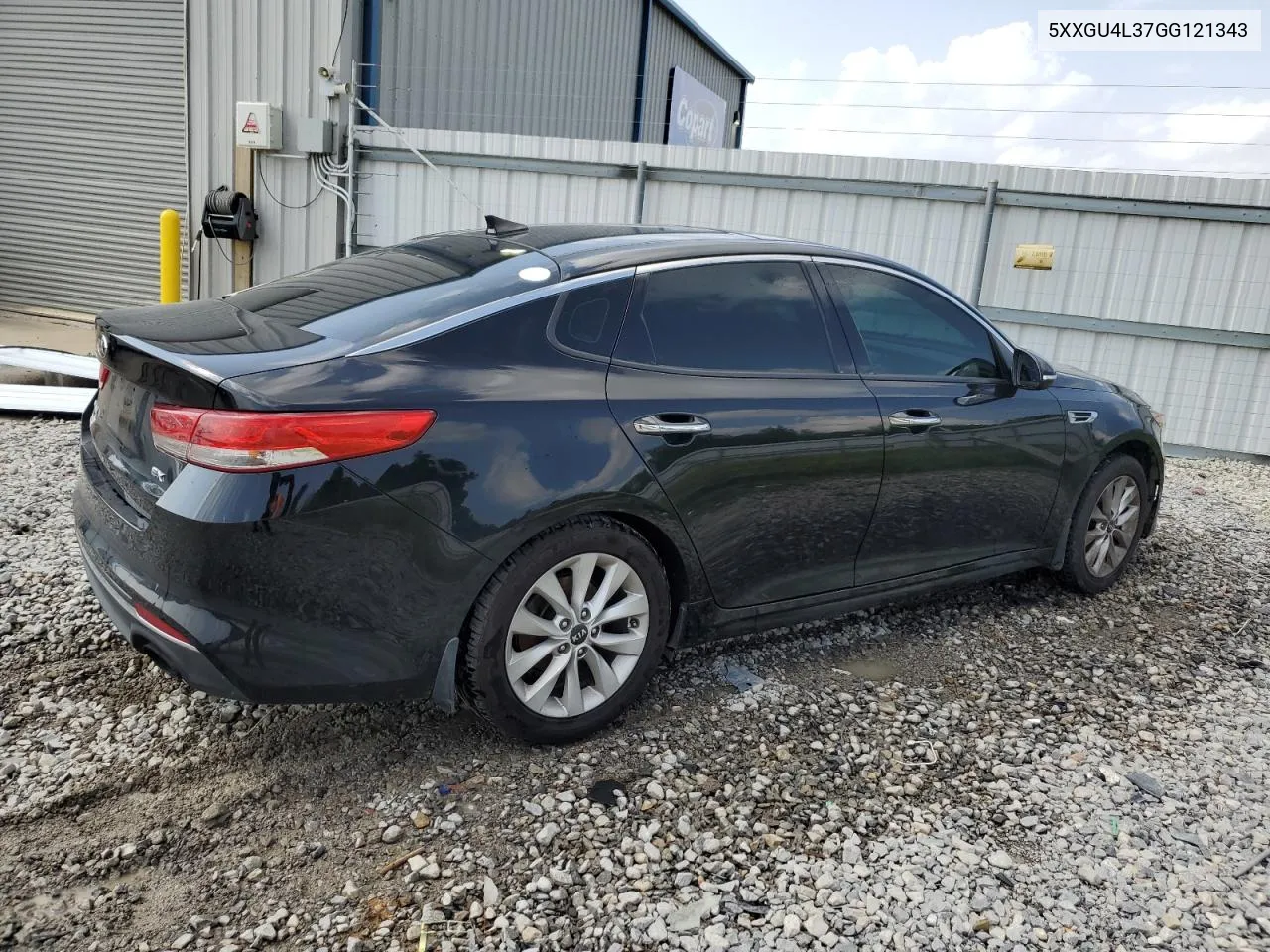 2016 Kia Optima Ex VIN: 5XXGU4L37GG121343 Lot: 53620264