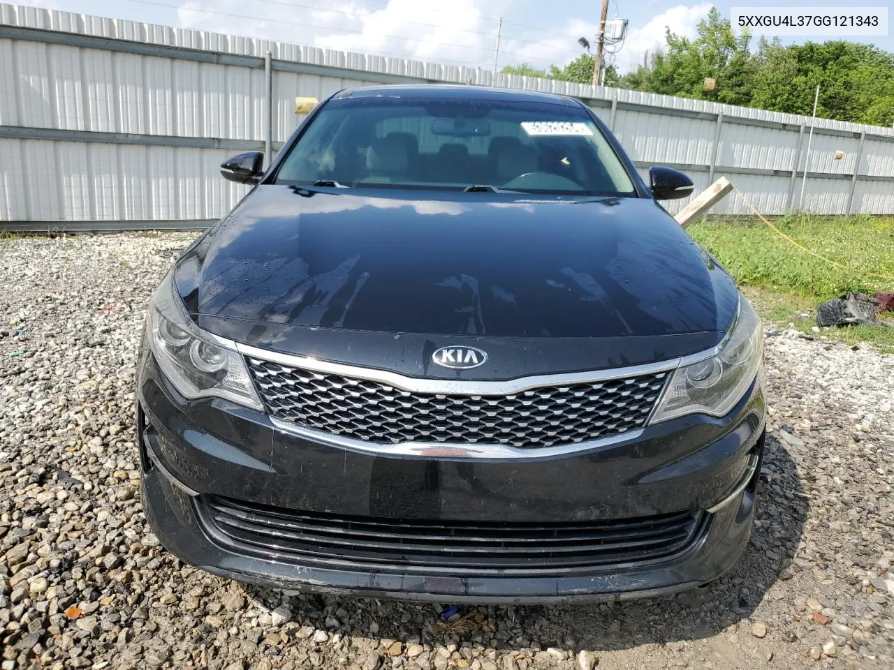 2016 Kia Optima Ex VIN: 5XXGU4L37GG121343 Lot: 53620264