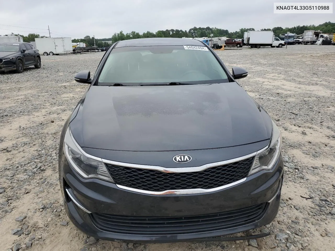 KNAGT4L33G5110988 2016 Kia Optima Lx