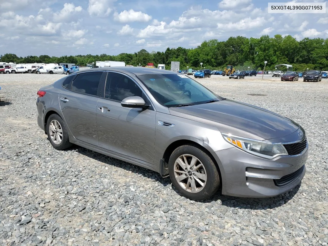 2016 Kia Optima Lx VIN: 5XXGT4L39GG071953 Lot: 54114474