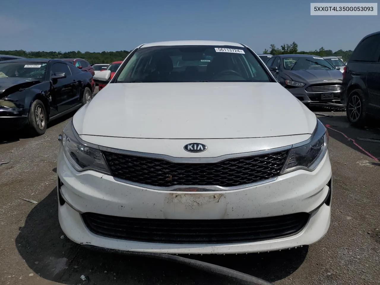 5XXGT4L35GG053093 2016 Kia Optima Lx