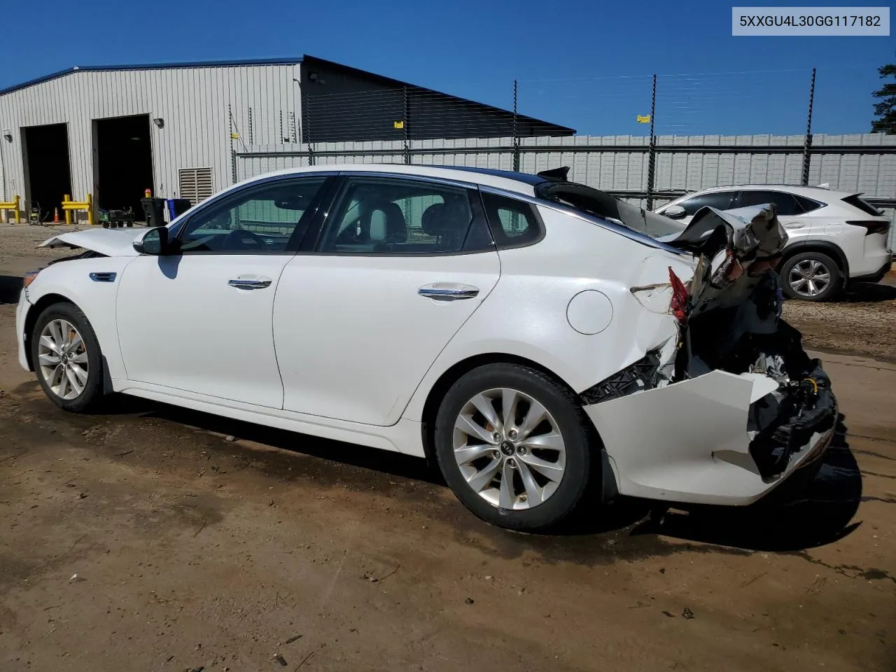 5XXGU4L30GG117182 2016 Kia Optima Ex