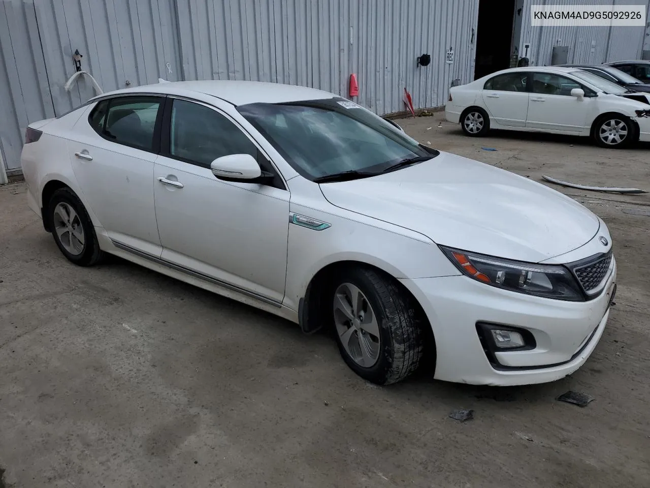 KNAGM4AD9G5092926 2016 Kia Optima Hybrid