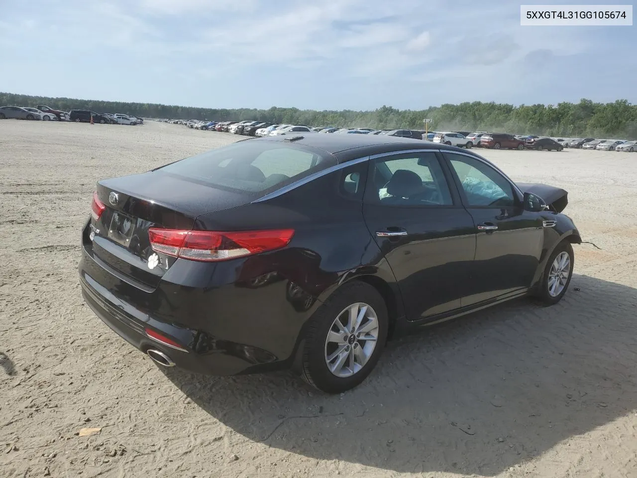 5XXGT4L31GG105674 2016 Kia Optima Lx