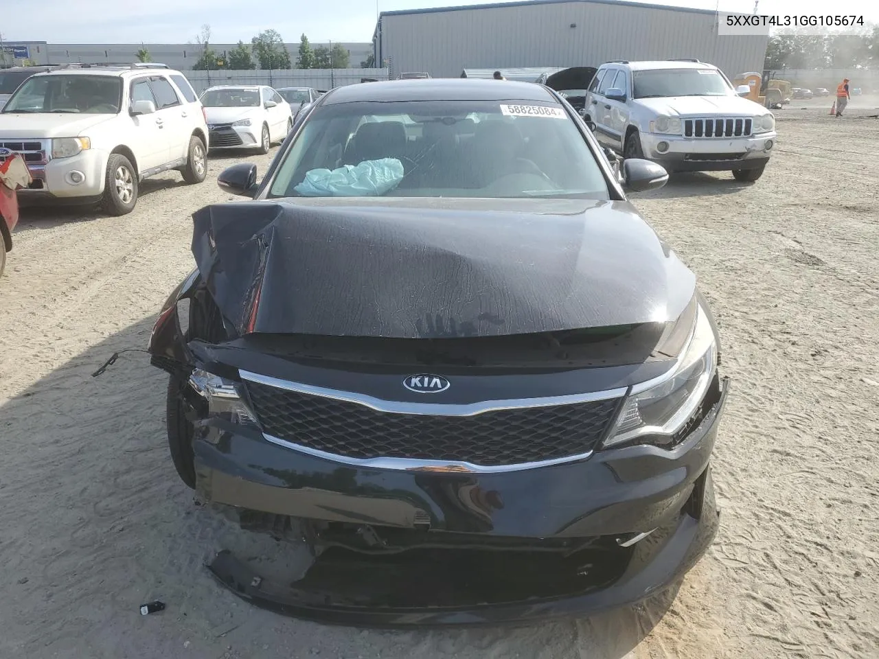 5XXGT4L31GG105674 2016 Kia Optima Lx