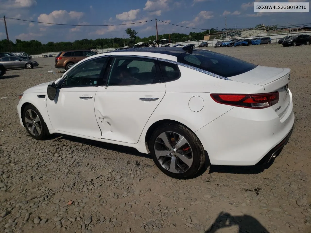 2016 Kia Optima Sx VIN: 5XXGW4L22GG019210 Lot: 58956024