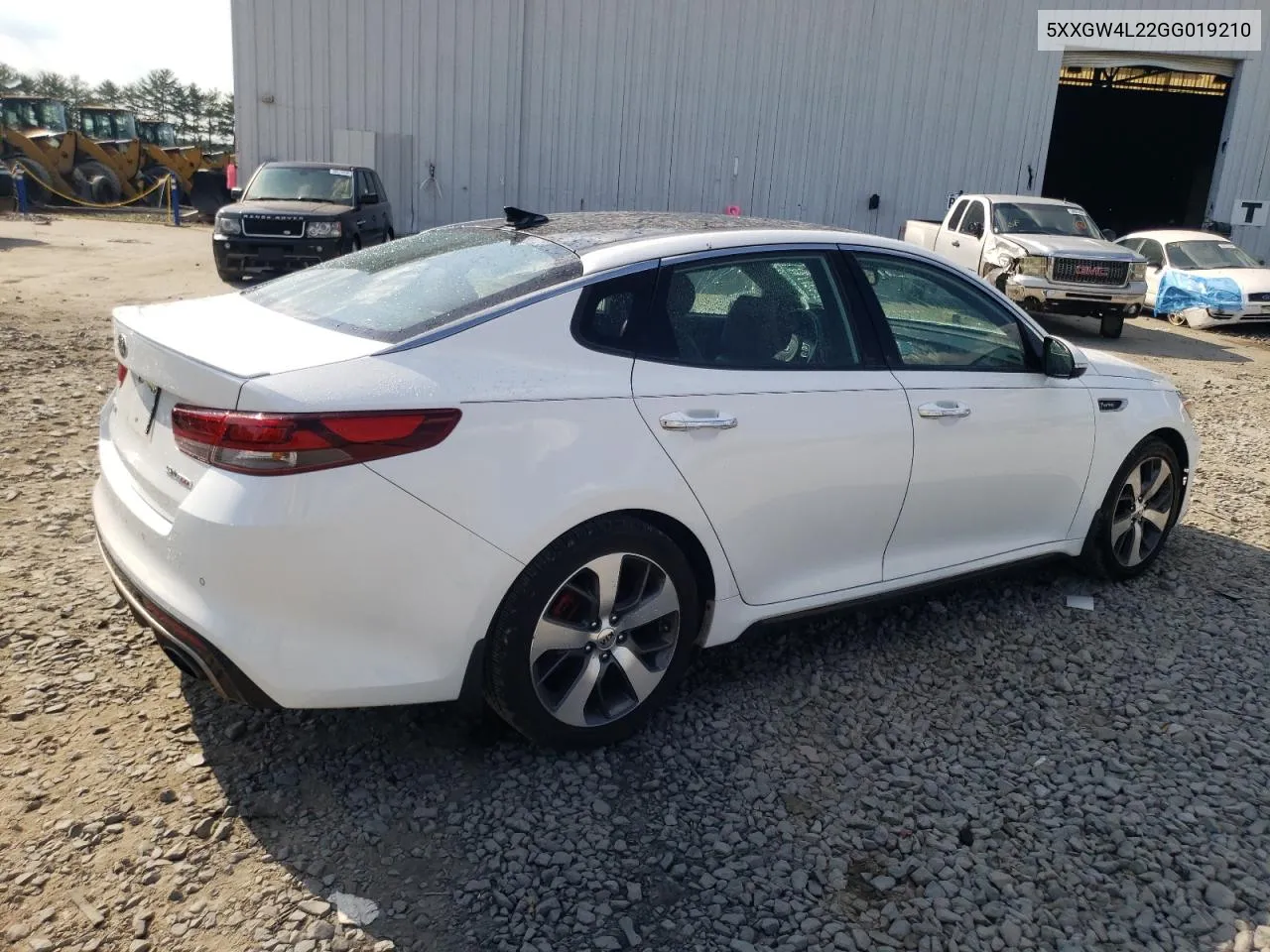 2016 Kia Optima Sx VIN: 5XXGW4L22GG019210 Lot: 58956024