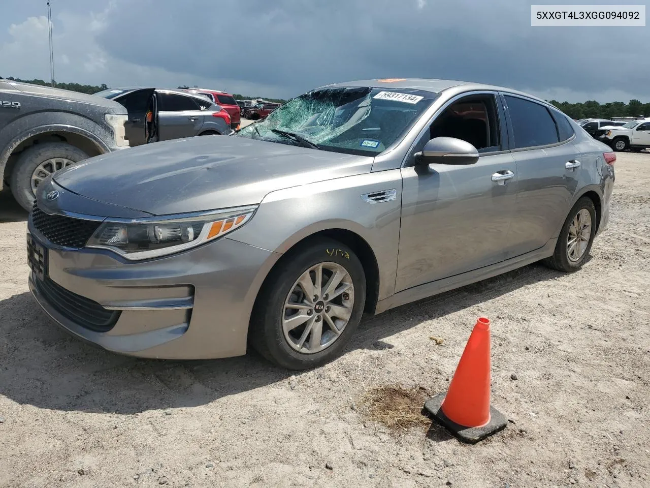 5XXGT4L3XGG094092 2016 Kia Optima Lx