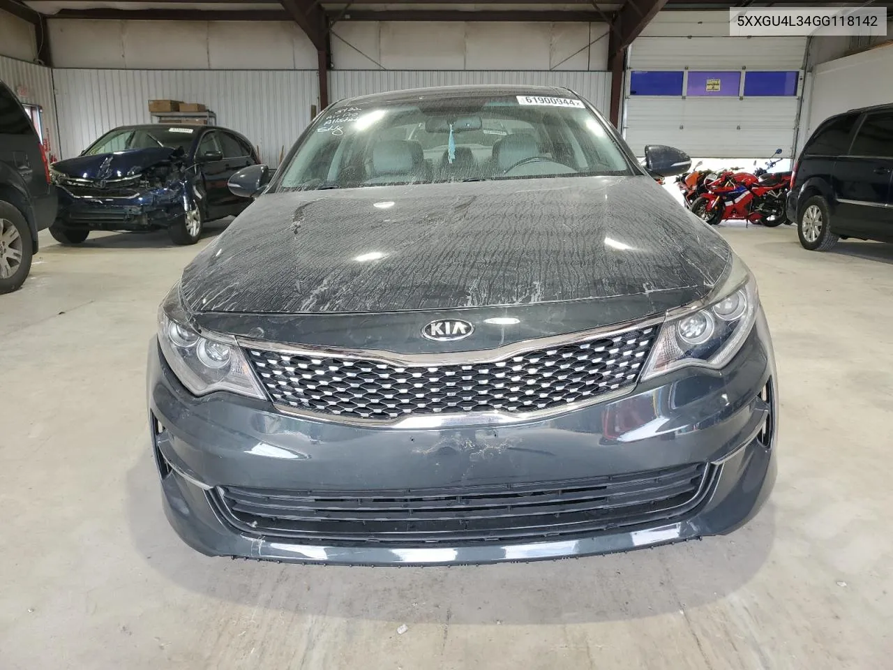 2016 Kia Optima Ex VIN: 5XXGU4L34GG118142 Lot: 61900944