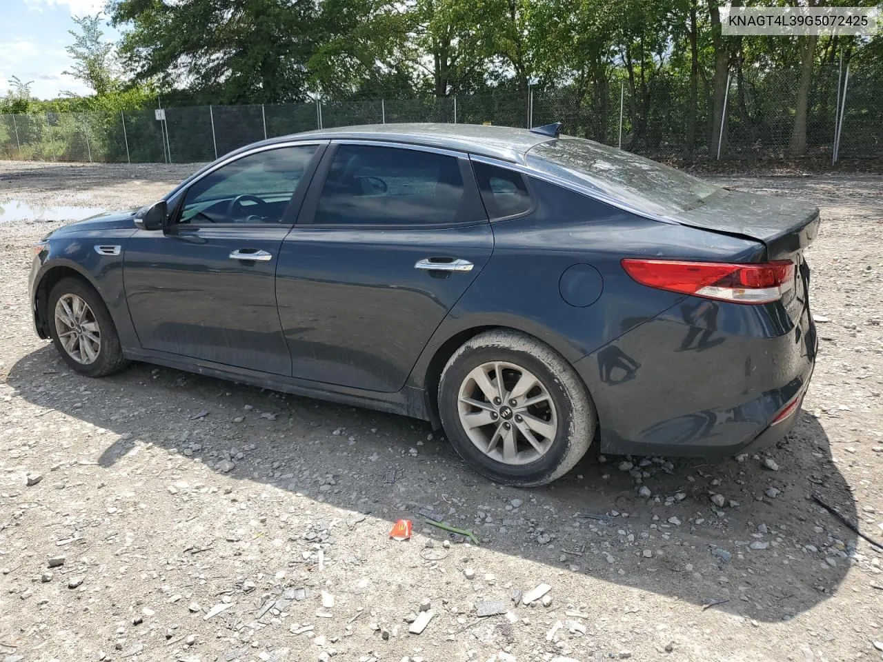 KNAGT4L39G5072425 2016 Kia Optima Lx