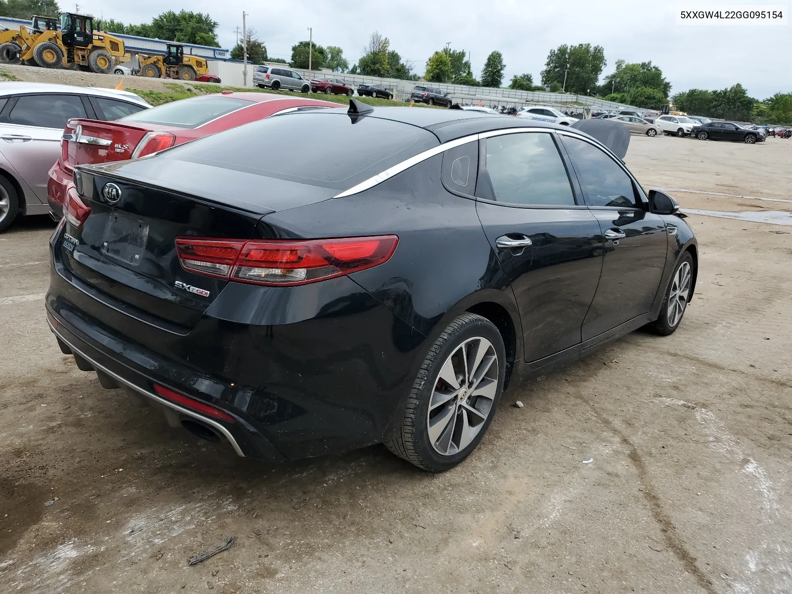 2016 Kia Optima Sx VIN: 5XXGW4L22GG095154 Lot: 62025644