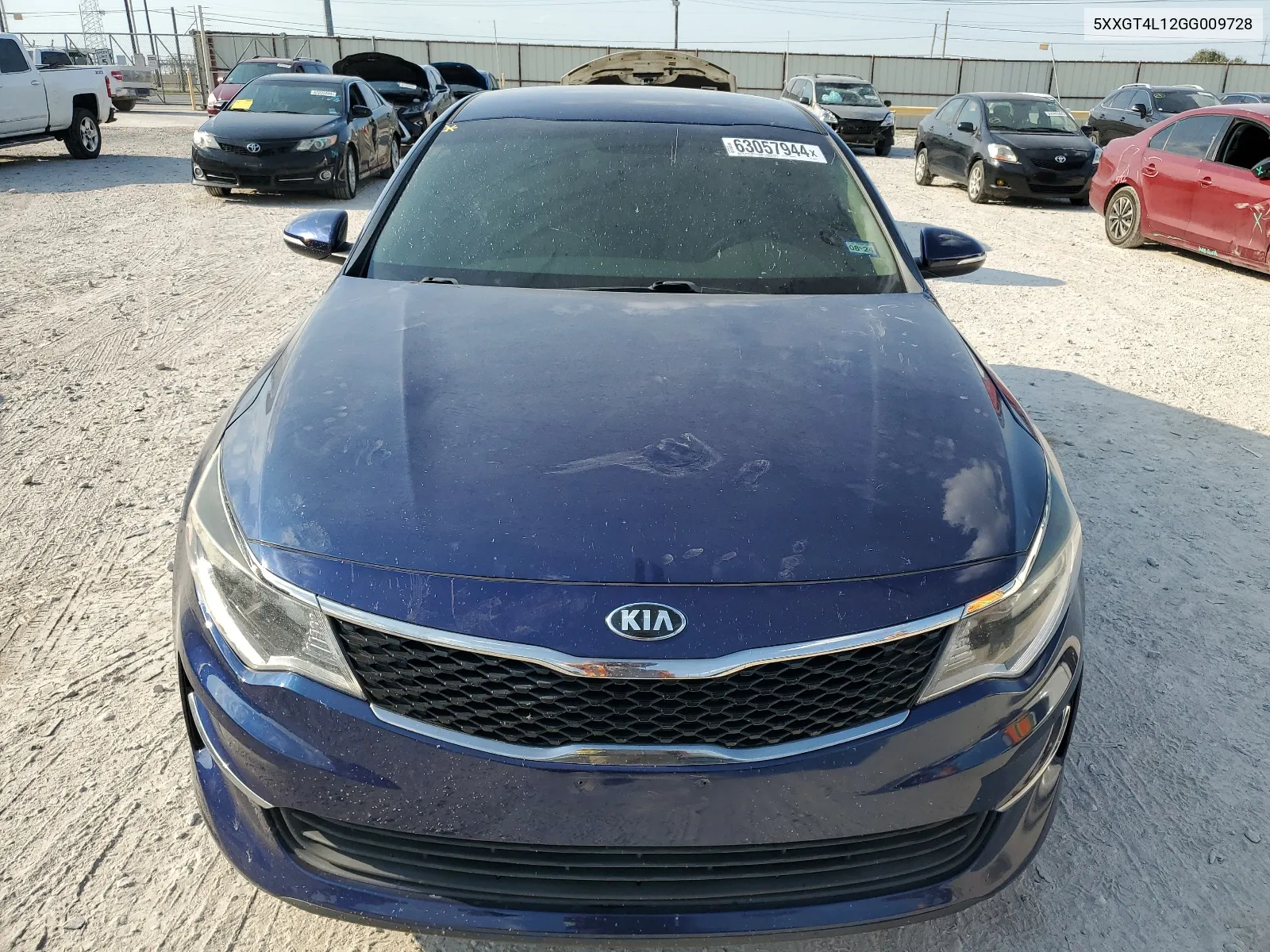 2016 Kia Optima Lx VIN: 5XXGT4L12GG009728 Lot: 63057944