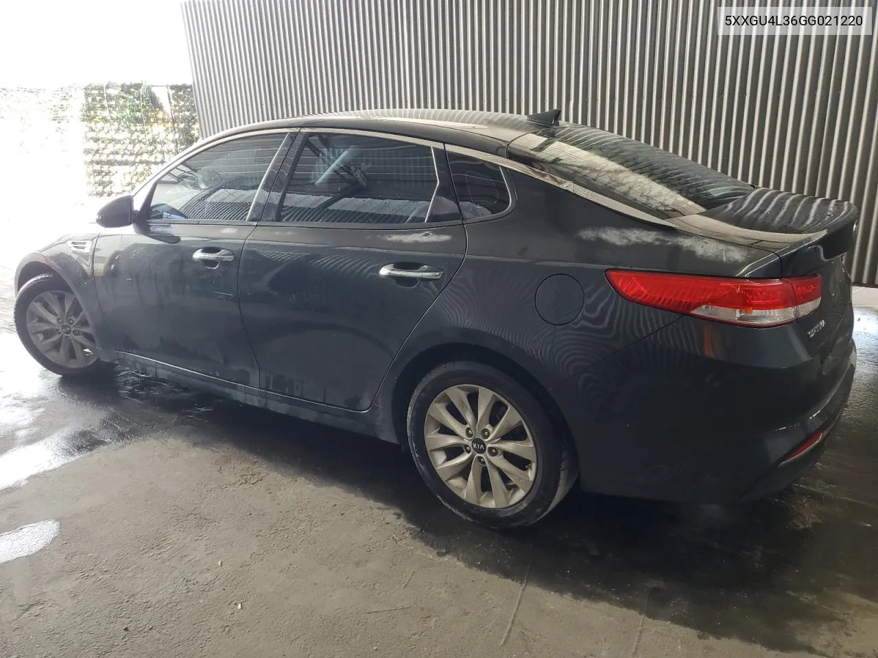 2016 Kia Optima Ex VIN: 5XXGU4L36GG021220 Lot: 63081354