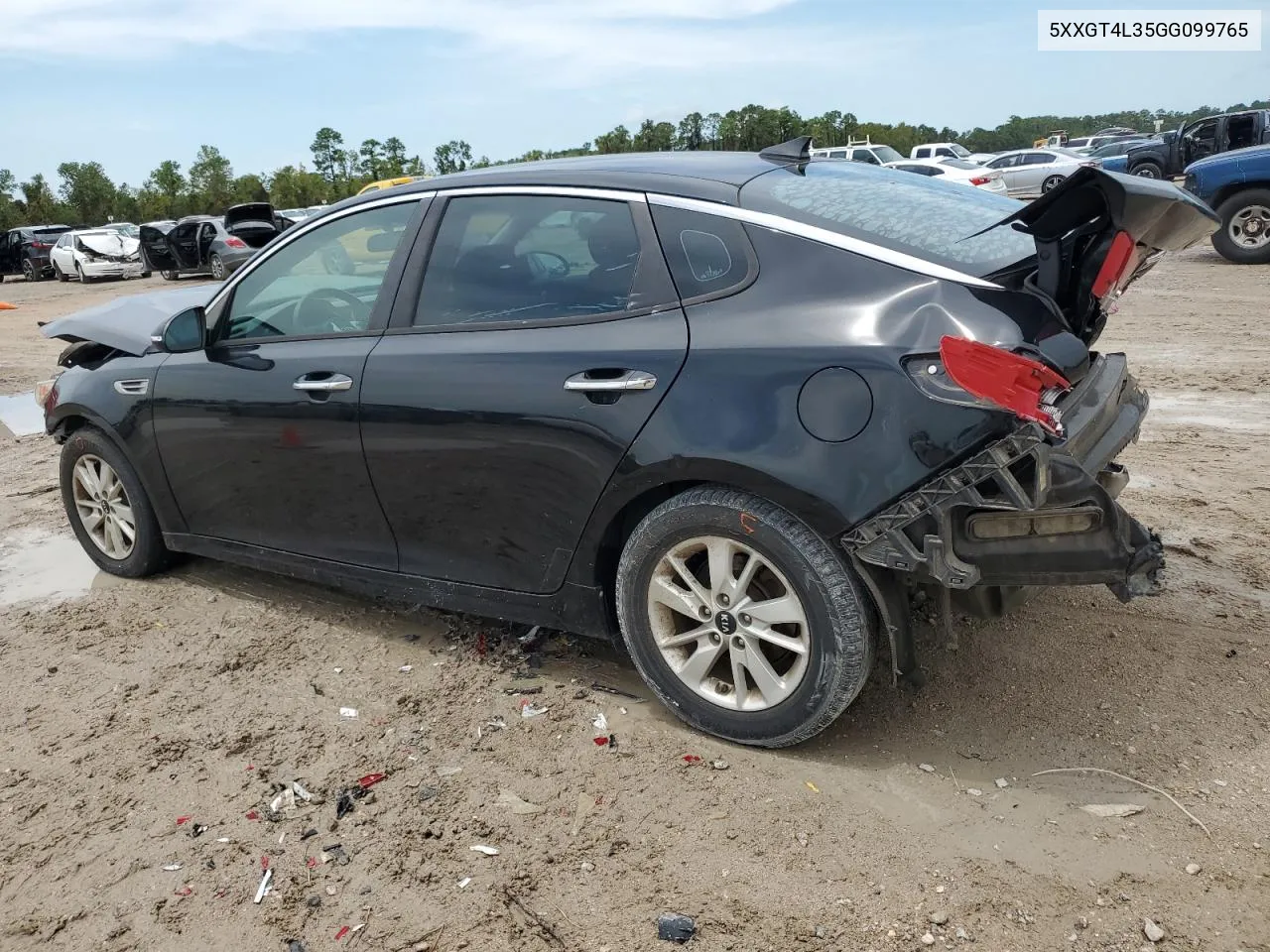 2016 Kia Optima Lx VIN: 5XXGT4L35GG099765 Lot: 63442624