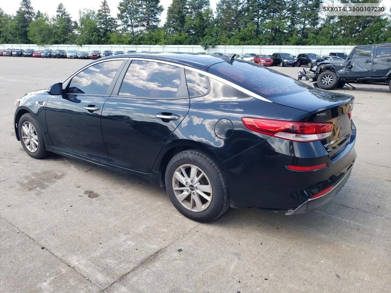 2016 Kia Optima Lx VIN: 5XXGT4L38GG107230 Lot: 63556314