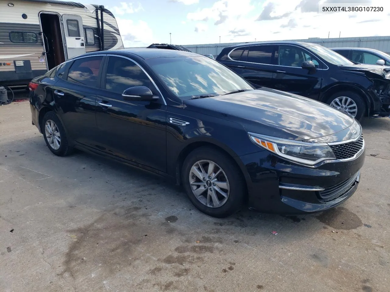 2016 Kia Optima Lx VIN: 5XXGT4L38GG107230 Lot: 63556314