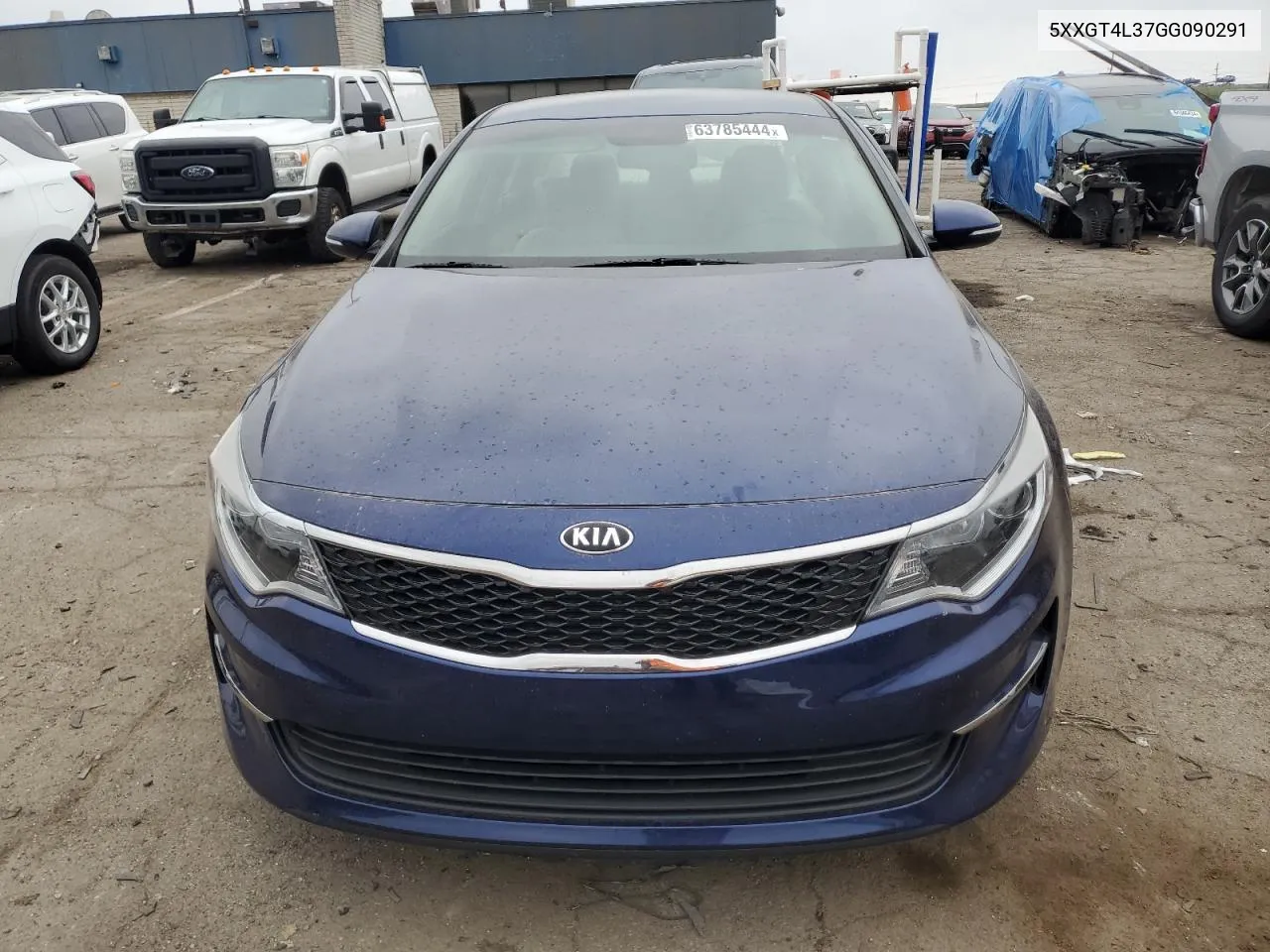 5XXGT4L37GG090291 2016 Kia Optima Lx