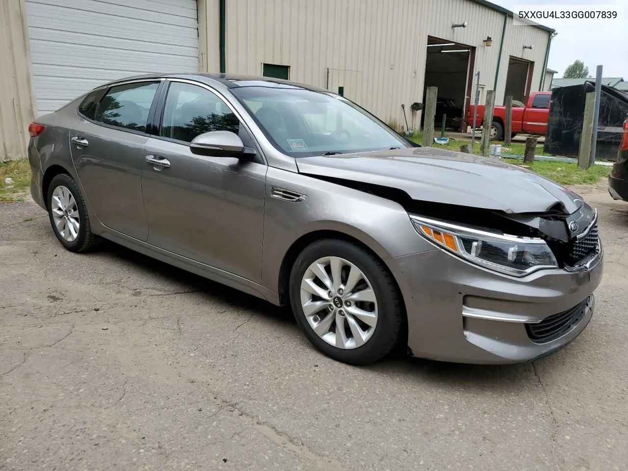 2016 Kia Optima Ex VIN: 5XXGU4L33GG007839 Lot: 64139834