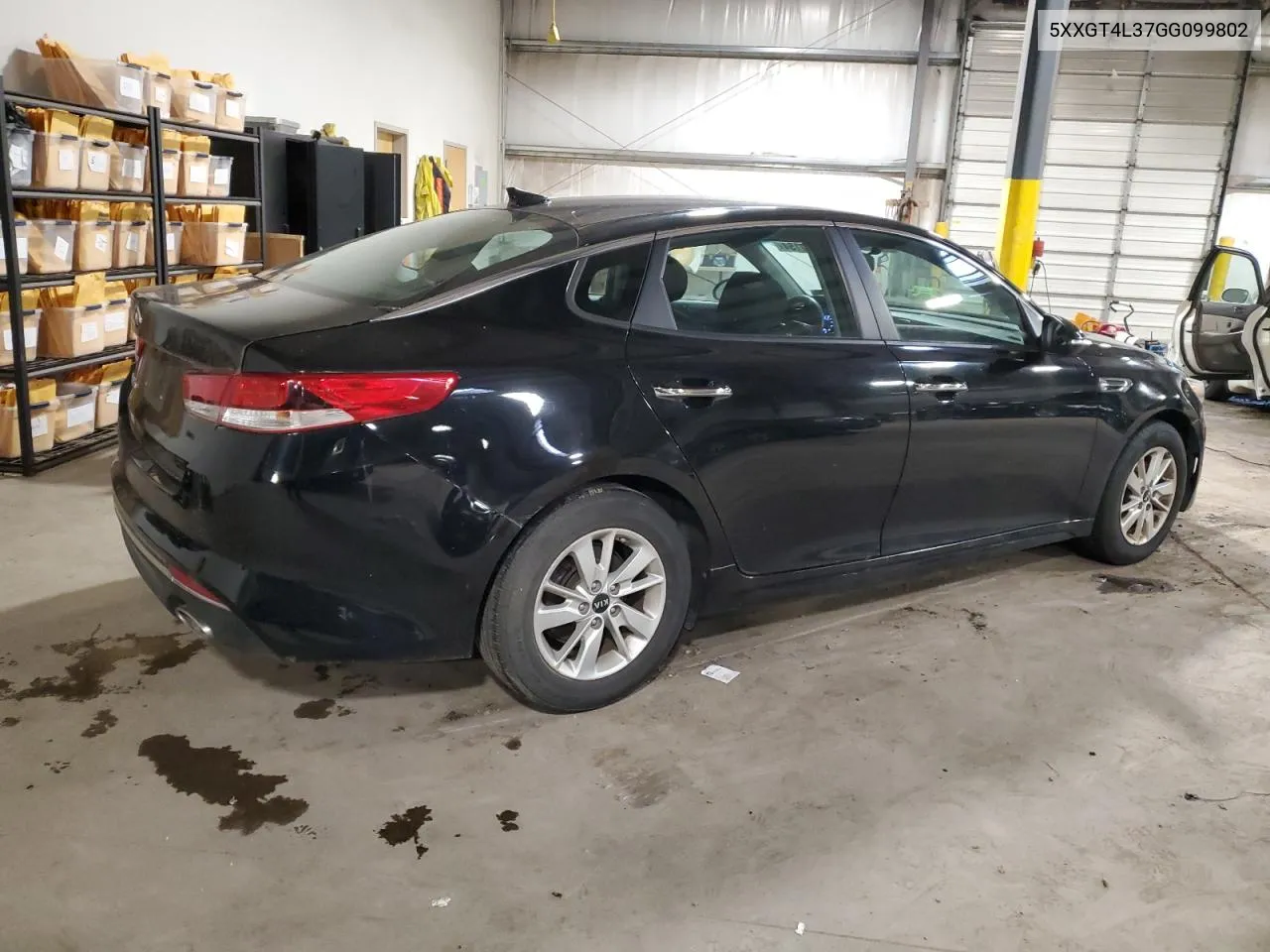 2016 Kia Optima Lx VIN: 5XXGT4L37GG099802 Lot: 64177154