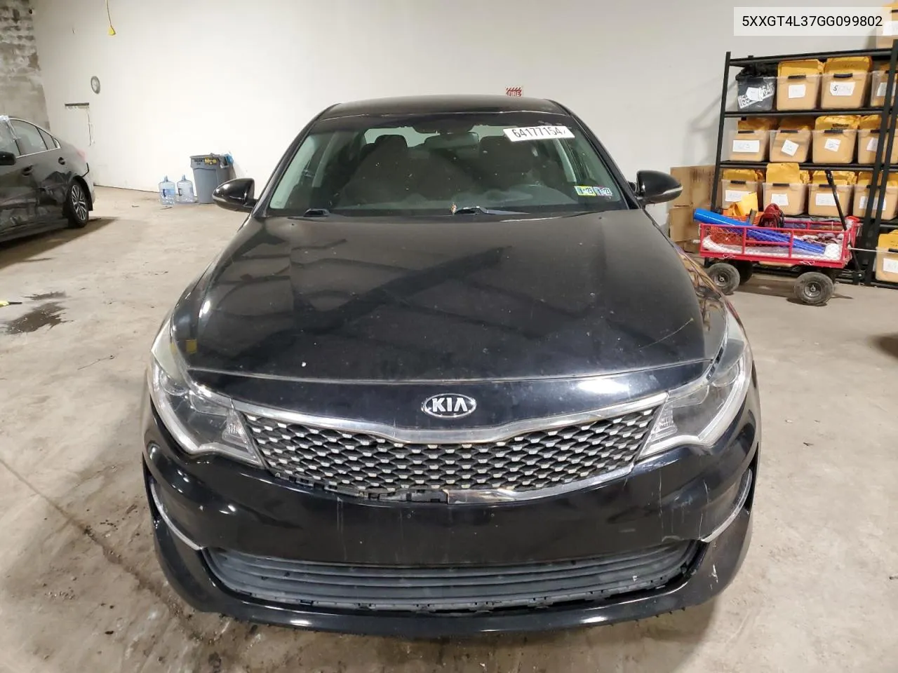 2016 Kia Optima Lx VIN: 5XXGT4L37GG099802 Lot: 64177154