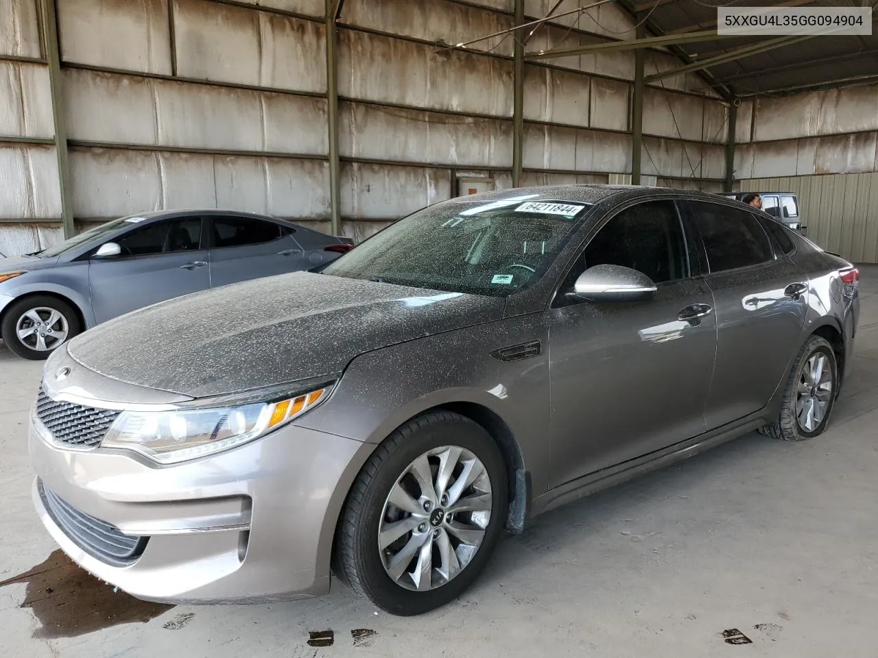 2016 Kia Optima Ex VIN: 5XXGU4L35GG094904 Lot: 64211844