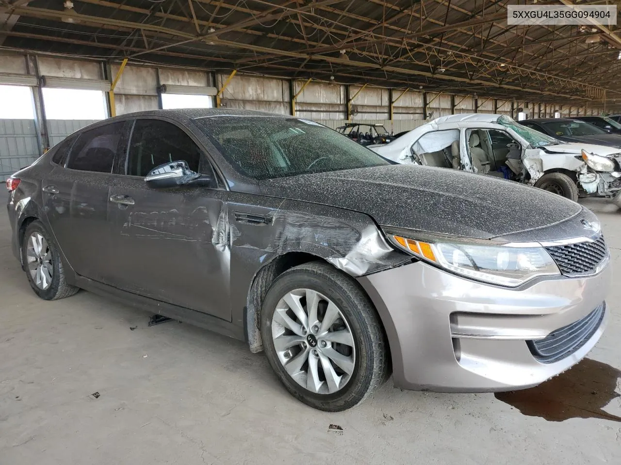 2016 Kia Optima Ex VIN: 5XXGU4L35GG094904 Lot: 64211844