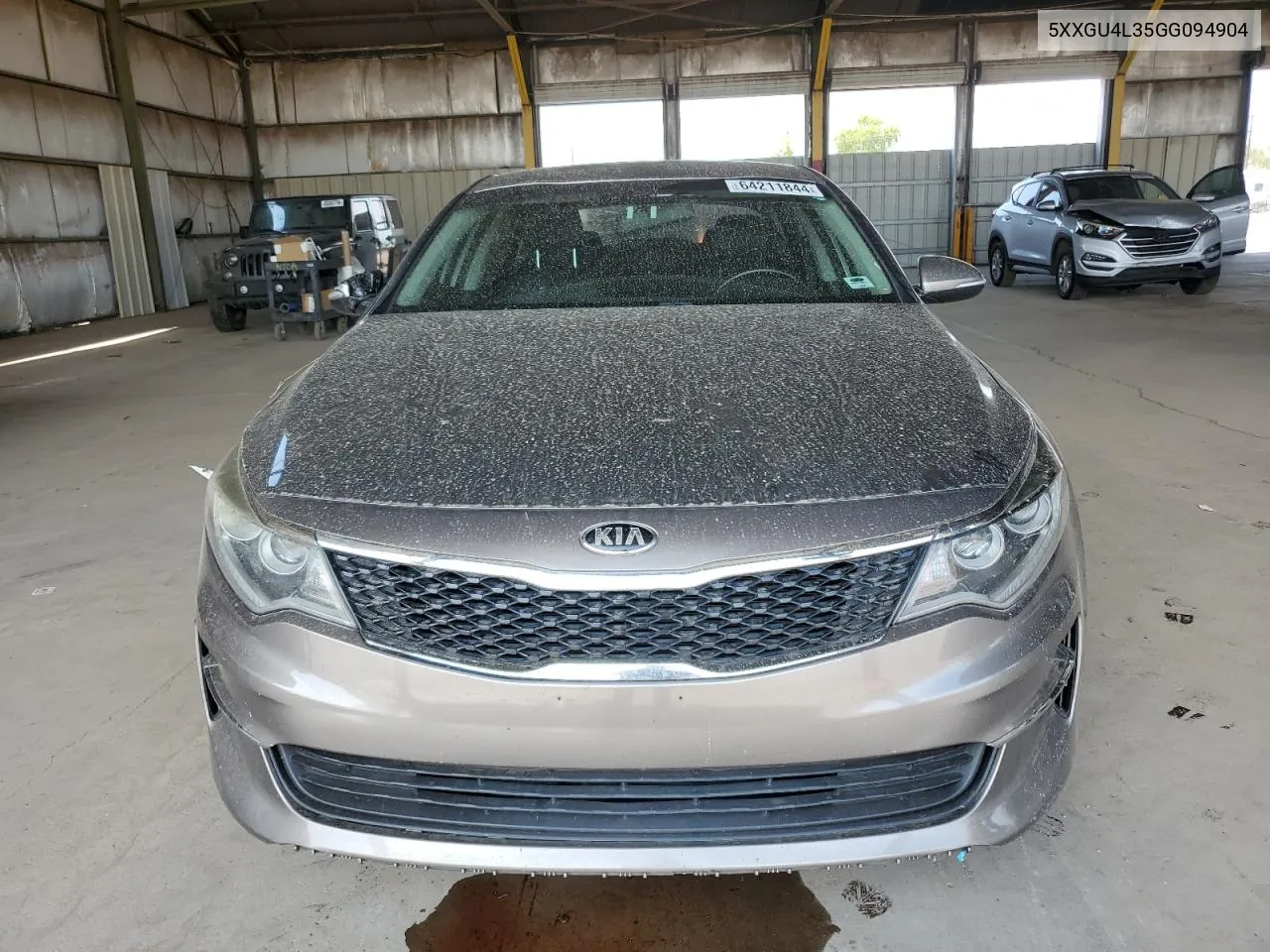 2016 Kia Optima Ex VIN: 5XXGU4L35GG094904 Lot: 64211844