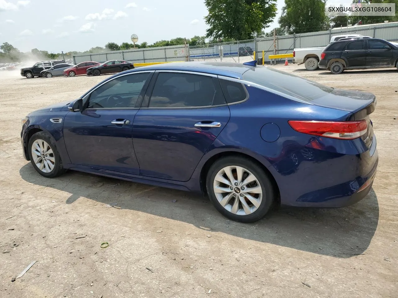 5XXGU4L3XGG108604 2016 Kia Optima Ex