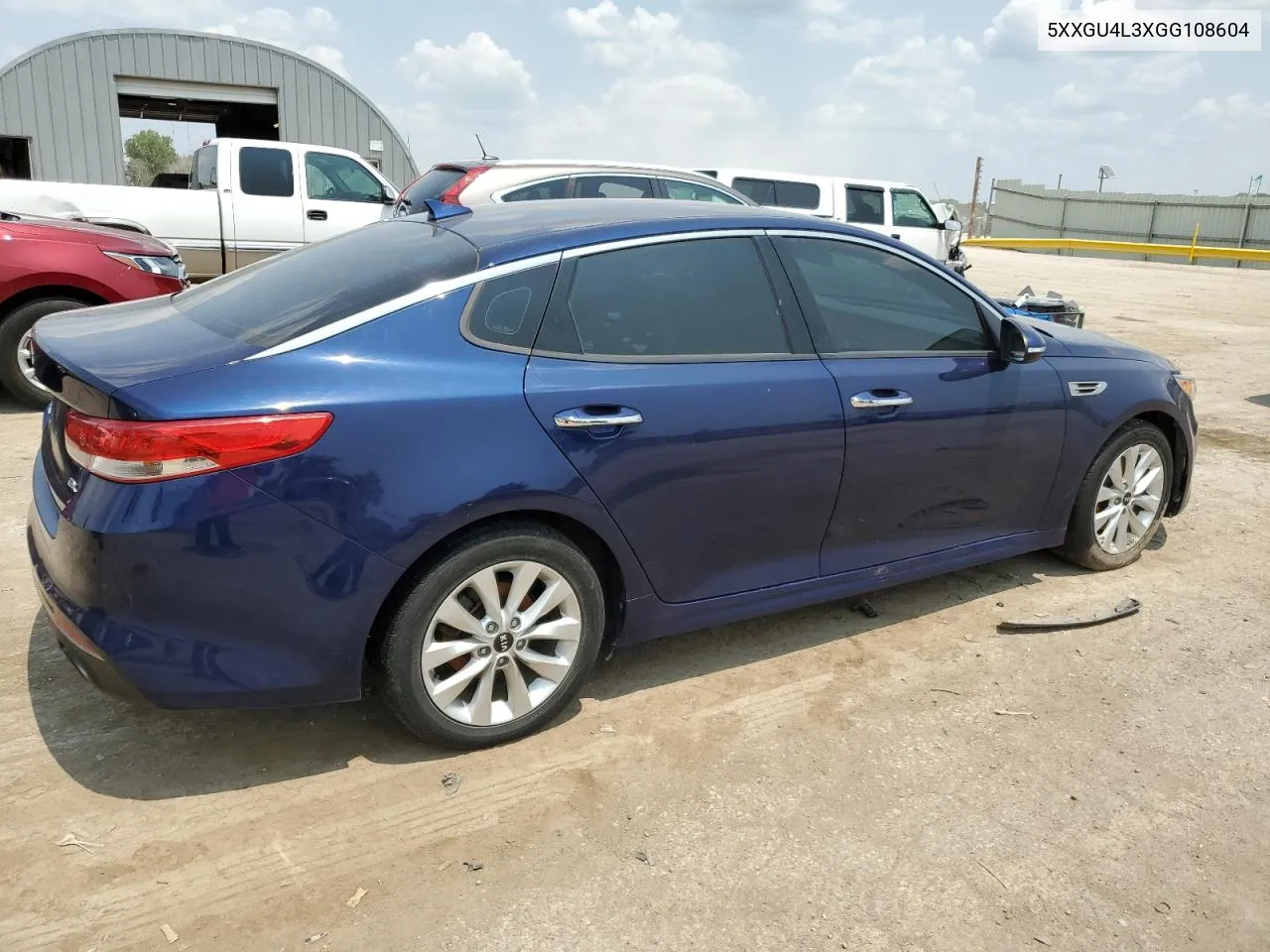 2016 Kia Optima Ex VIN: 5XXGU4L3XGG108604 Lot: 64243404