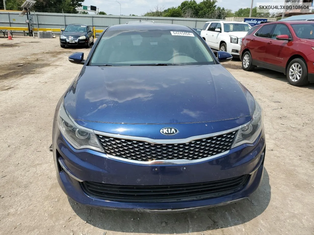 5XXGU4L3XGG108604 2016 Kia Optima Ex