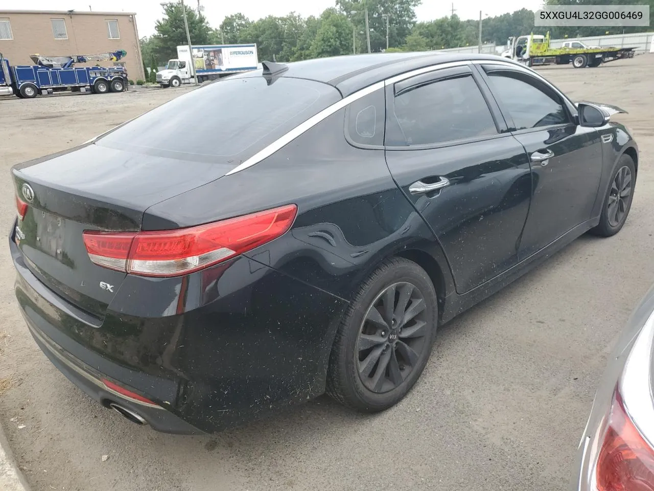 5XXGU4L32GG006469 2016 Kia Optima Ex