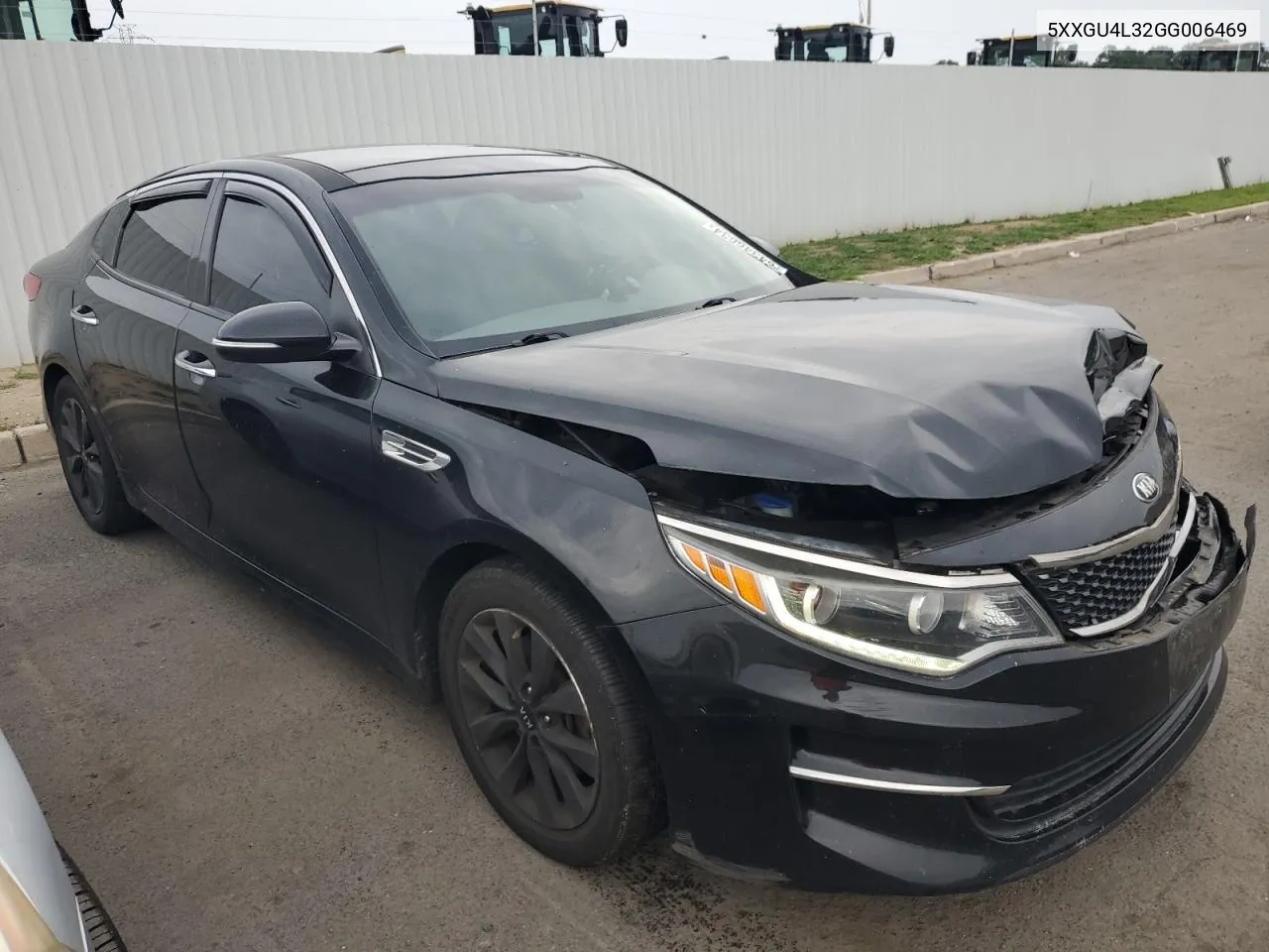 2016 Kia Optima Ex VIN: 5XXGU4L32GG006469 Lot: 64346634