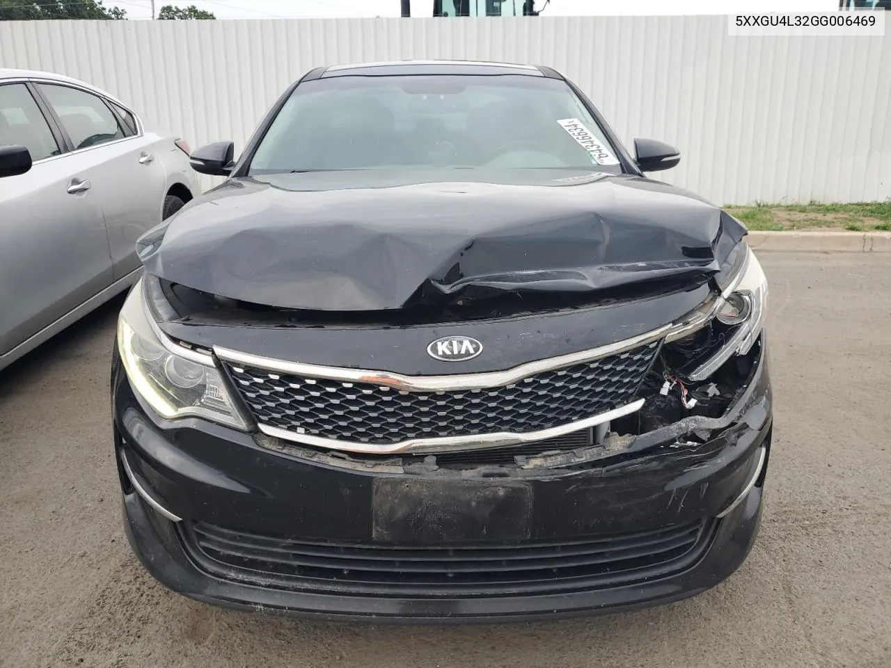 5XXGU4L32GG006469 2016 Kia Optima Ex