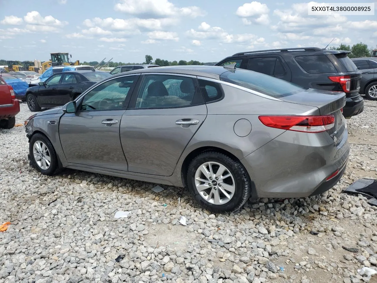 2016 Kia Optima Lx VIN: 5XXGT4L38GG008925 Lot: 64515024