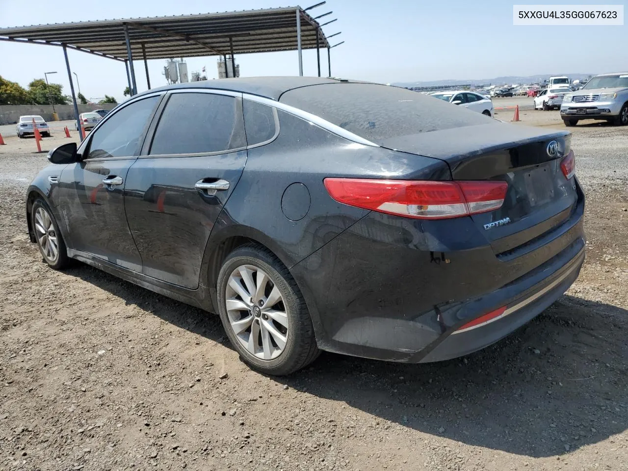 2016 Kia Optima Ex VIN: 5XXGU4L35GG067623 Lot: 64528614