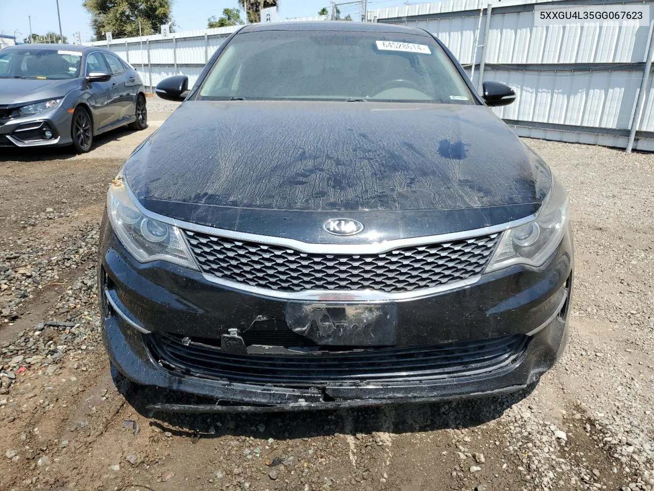 2016 Kia Optima Ex VIN: 5XXGU4L35GG067623 Lot: 64528614