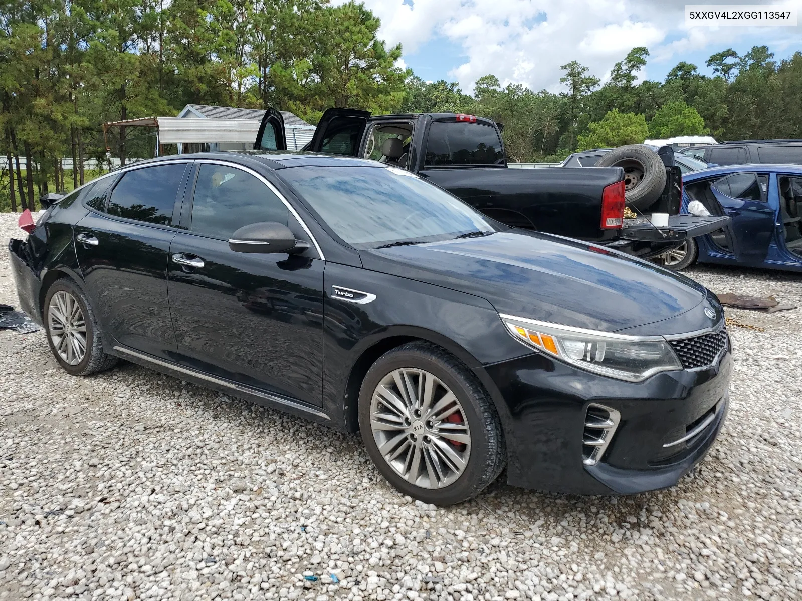 2016 Kia Optima Sxl VIN: 5XXGV4L2XGG113547 Lot: 64700344