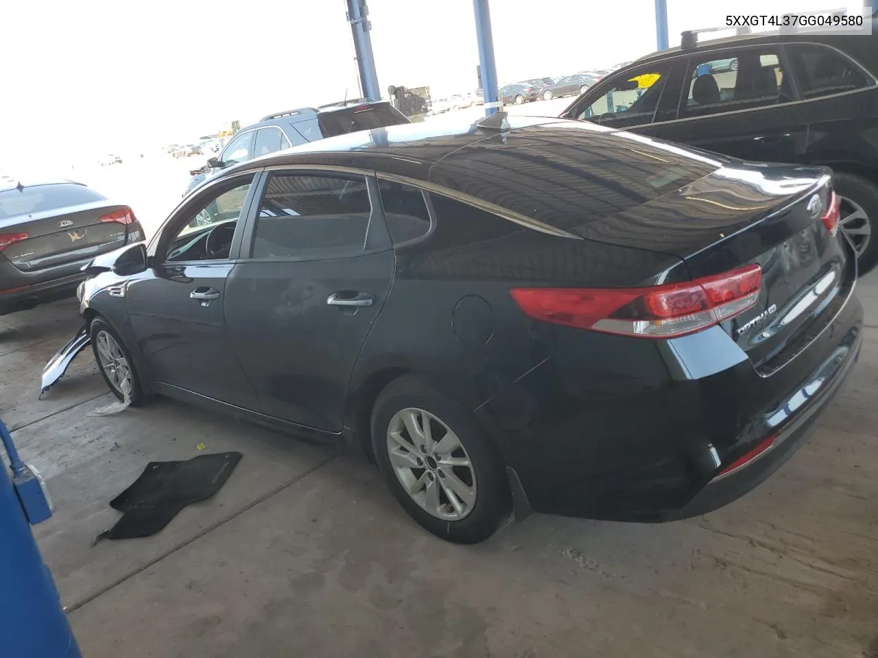 5XXGT4L37GG049580 2016 Kia Optima Lx