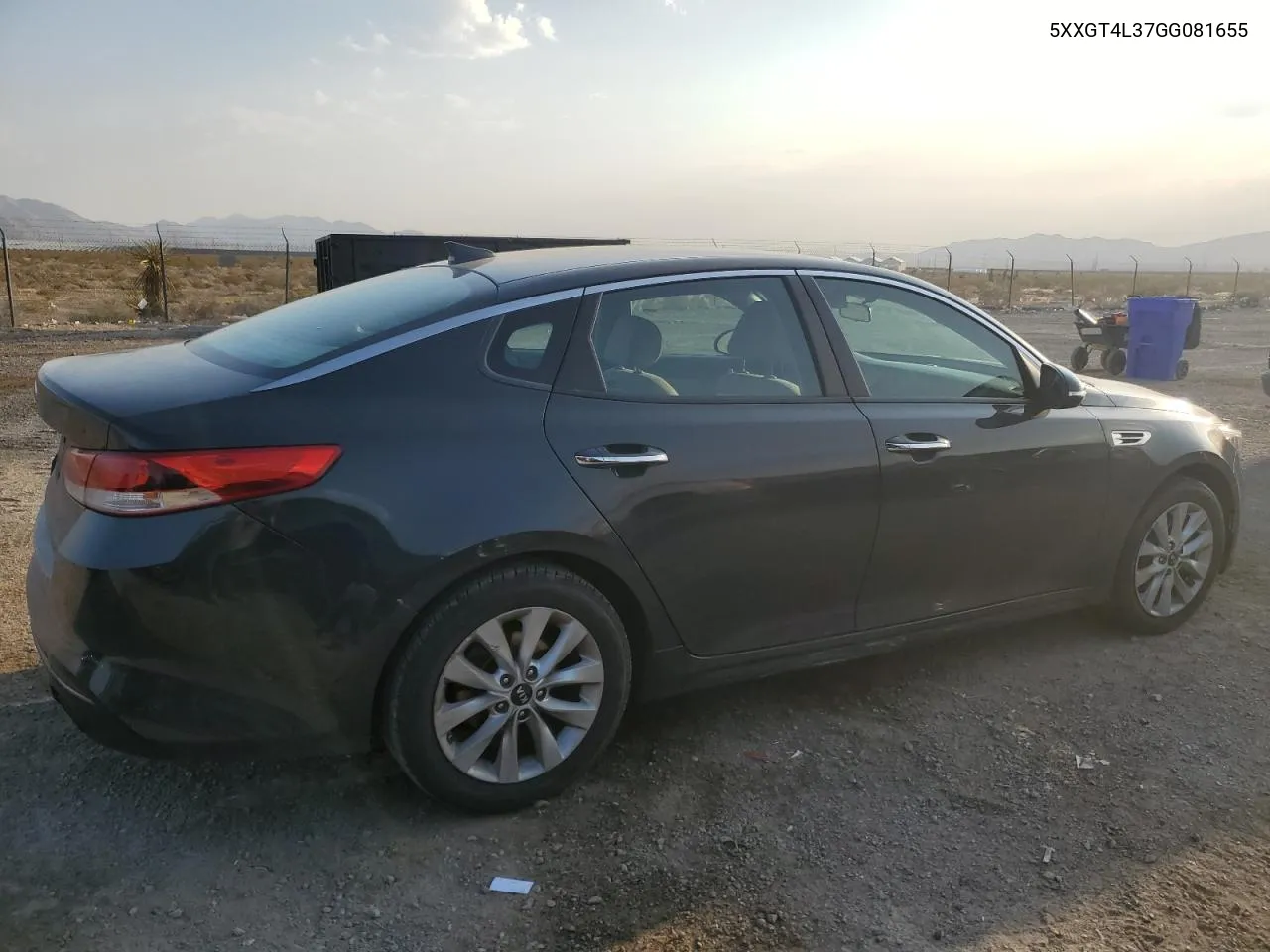 2016 Kia Optima Lx VIN: 5XXGT4L37GG081655 Lot: 64999584