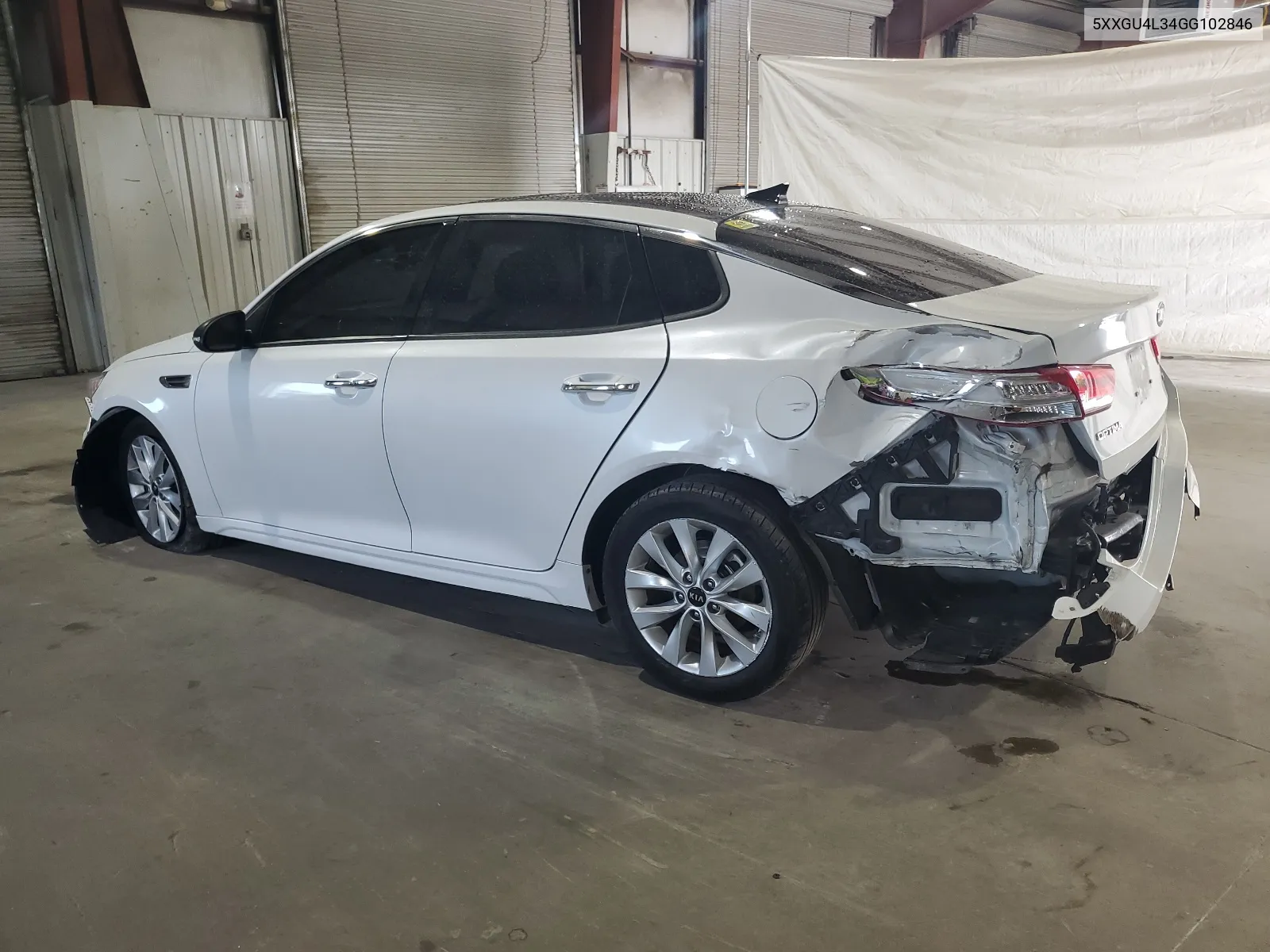 2016 Kia Optima Ex VIN: 5XXGU4L34GG102846 Lot: 65598324