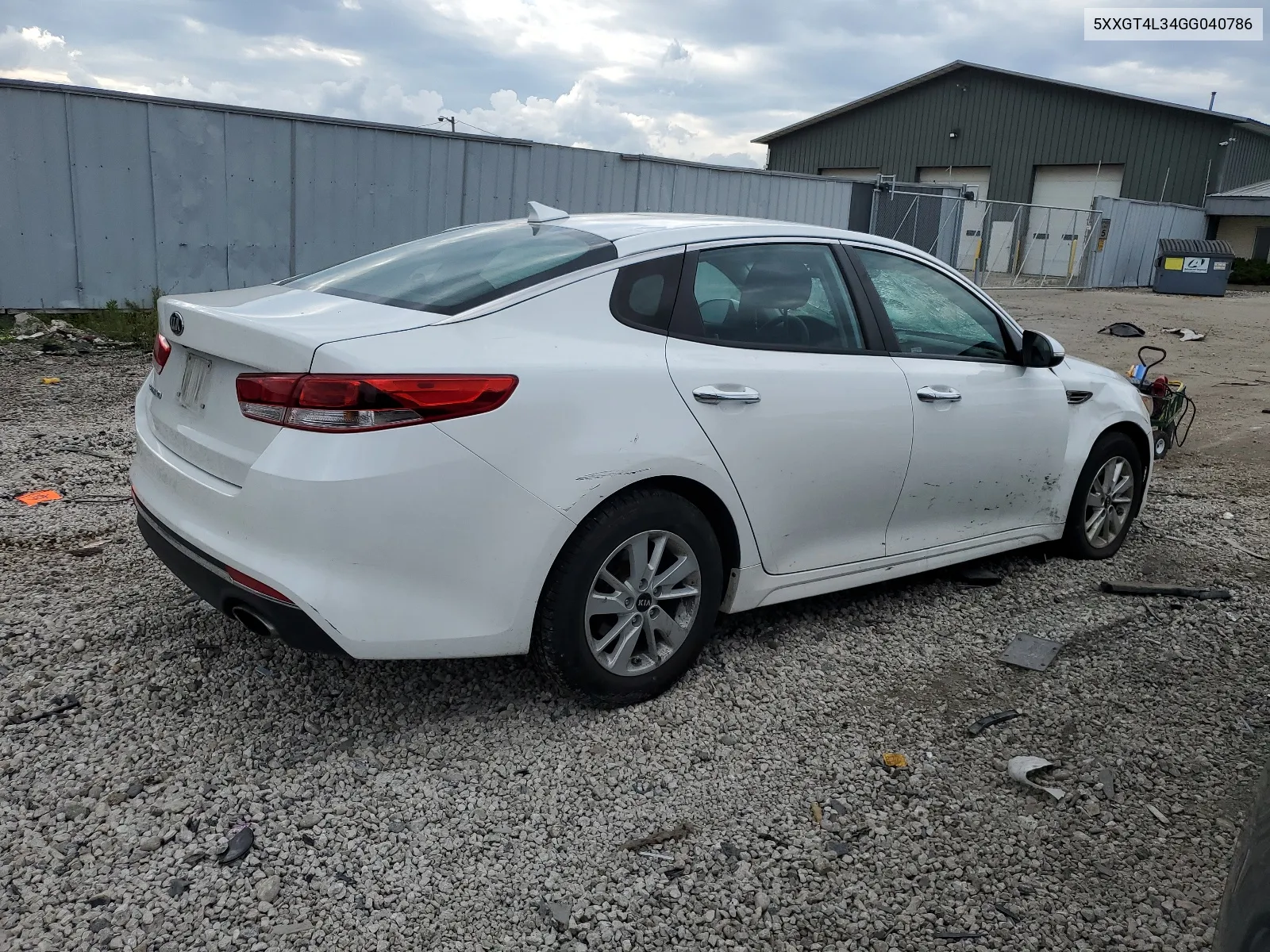 2016 Kia Optima Lx VIN: 5XXGT4L34GG040786 Lot: 65771904