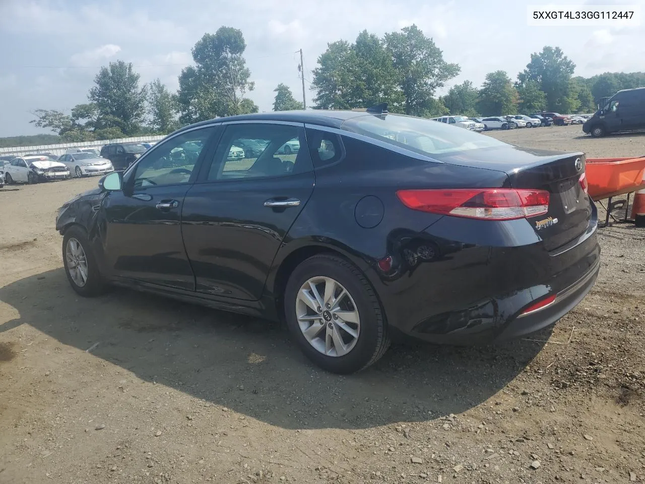 5XXGT4L33GG112447 2016 Kia Optima Lx