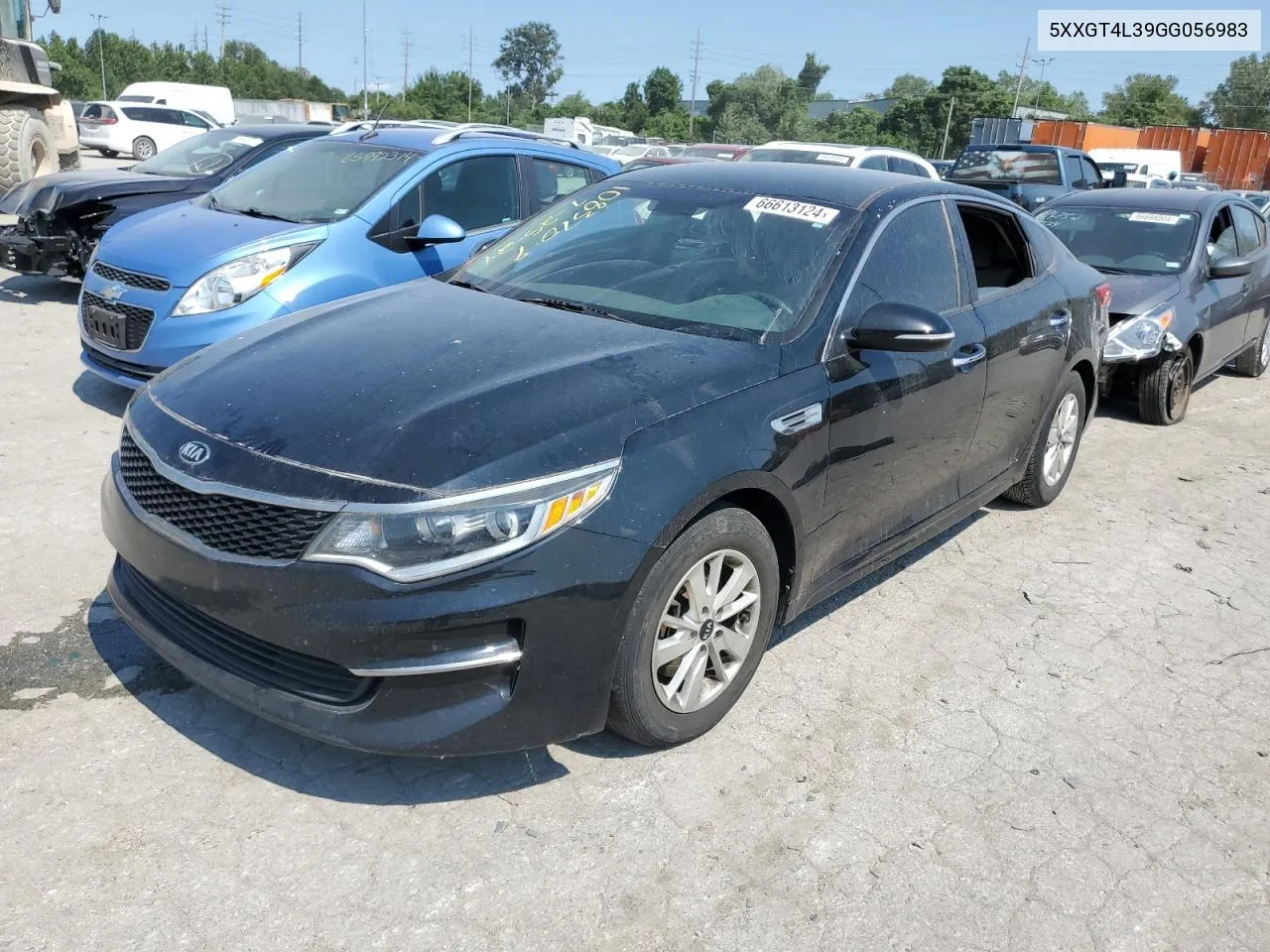 2016 Kia Optima Lx VIN: 5XXGT4L39GG056983 Lot: 66613124