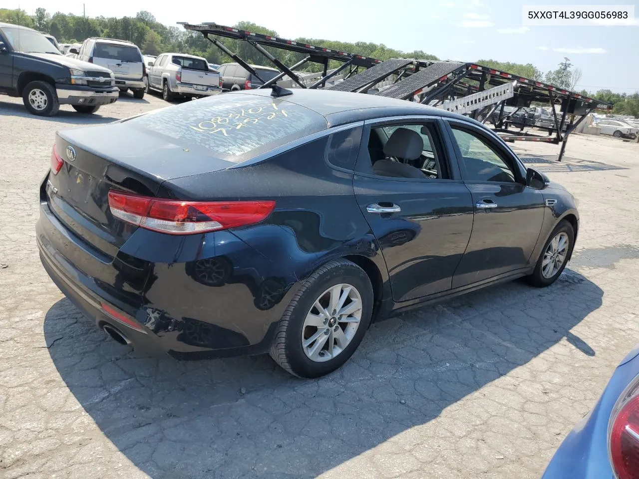 2016 Kia Optima Lx VIN: 5XXGT4L39GG056983 Lot: 66613124